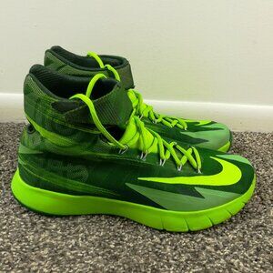 Nike Zoom HyperRev Pine Green 630913-301 High Cut Men's Sneakers Size 10